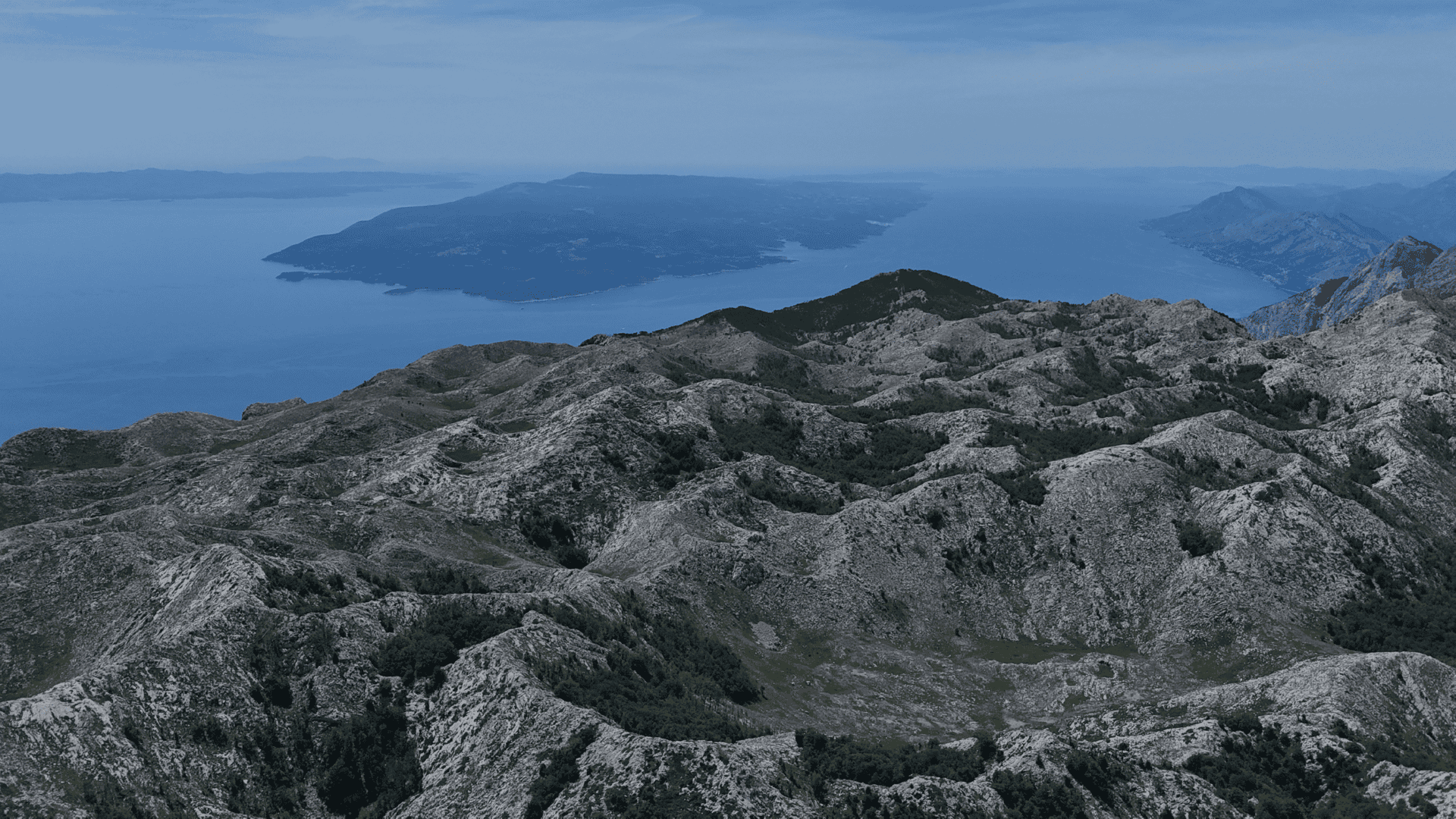 E-bike adventure climb Biokovo mountain road switchbacks Croatia